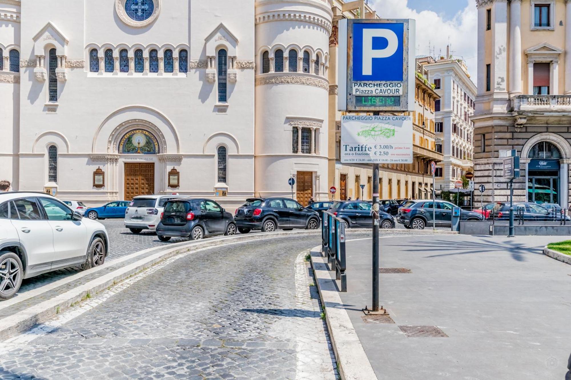 Attico Nel Cuore Di Roma Con Box Privato Per Auto Kültér fotó
