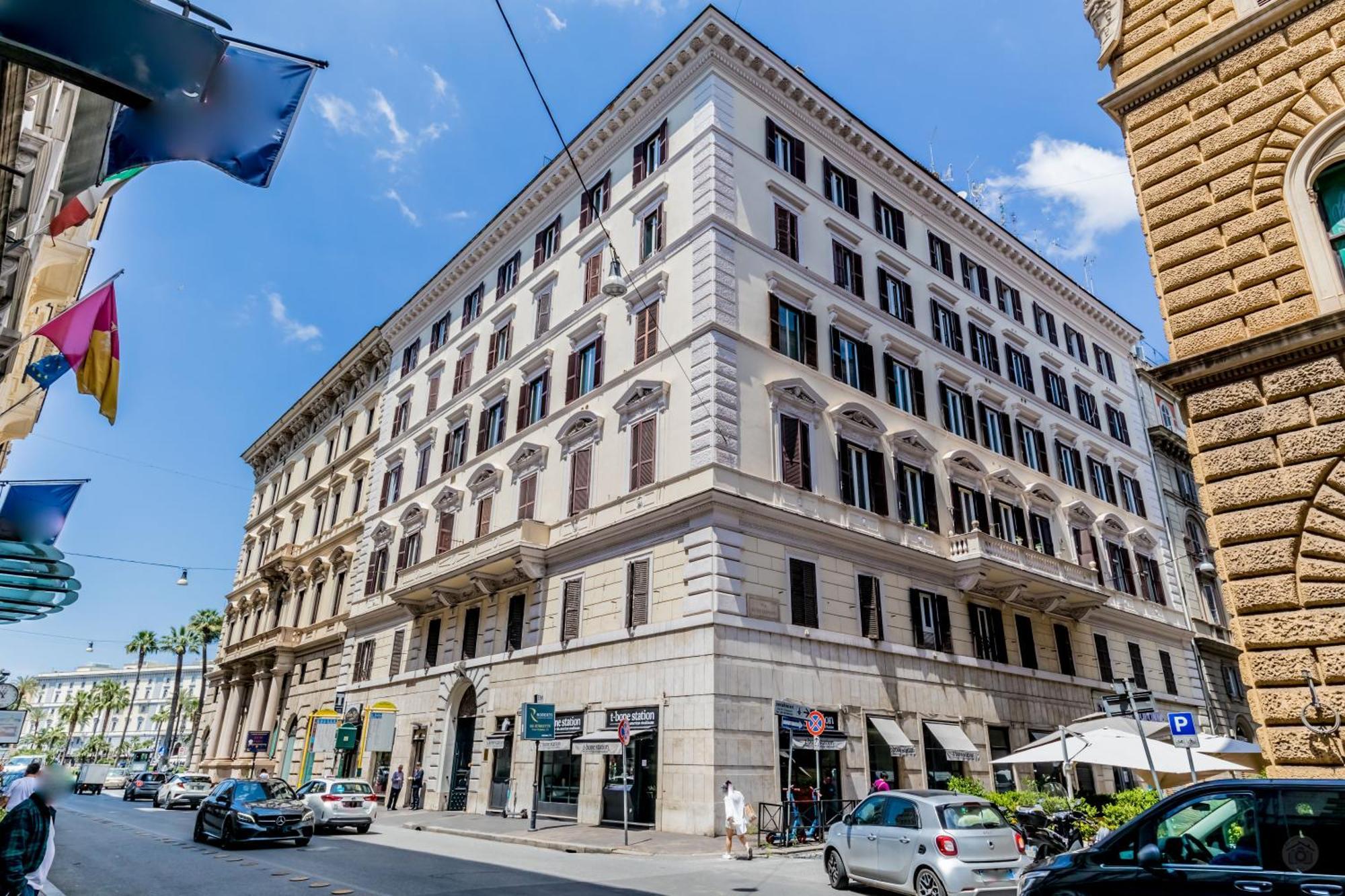Attico Nel Cuore Di Roma Con Box Privato Per Auto Kültér fotó